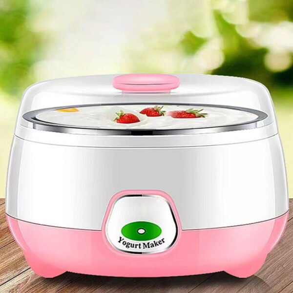 1L Cat Yogurt Maker with Stainless Steel Container Greek Yogurt Maker Machine