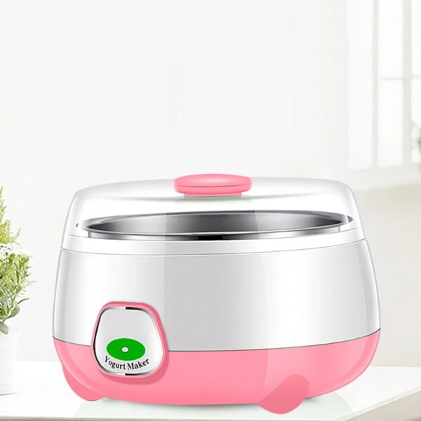 1L Cat Yogurt Maker with Stainless Steel Container Greek Yogurt Maker Machine