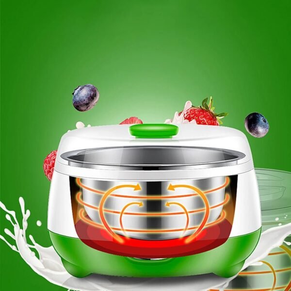 1L Cat Yogurt Maker with Stainless Steel Container Greek Yogurt Maker Machine