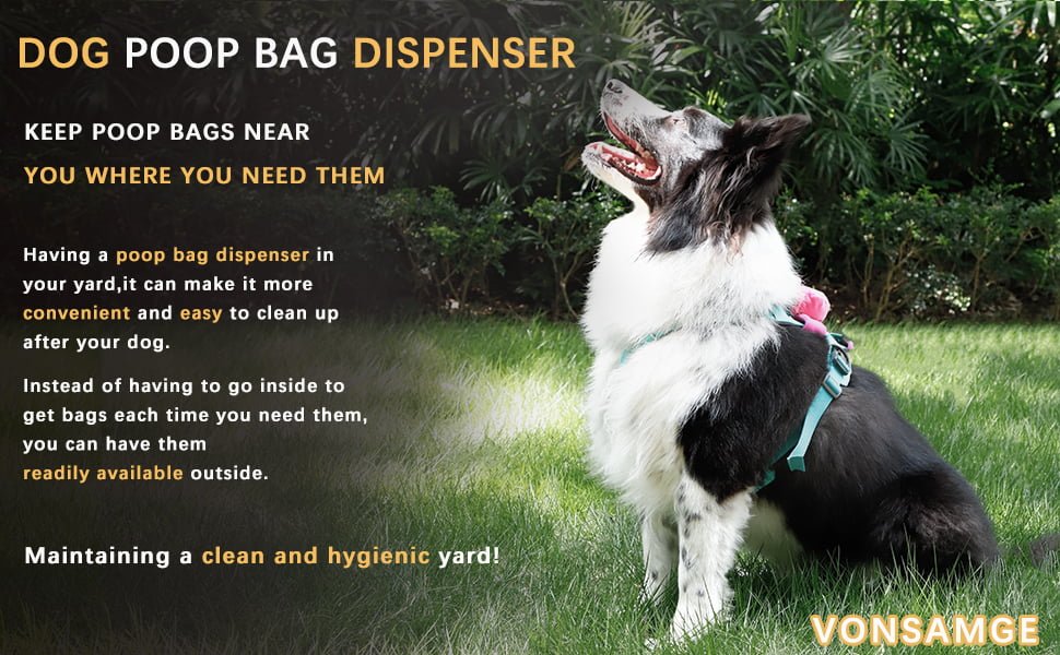 Vonsamge Dog Poop Bag Dispenser