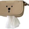 Cute Bear Dog Poop Bag Dispenser Waste Bags Holder Dispensers Poop Bags Dogs Trash Pet Clean Outdoor Accessories Garbage Bag Storage Bags With Rope Storage Bag Organizers Storage Bags For Bags