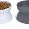 Raised Cat Food Bowl Collection/Stress Free Pet Feeder and Waterer and Slow Feed Bowls