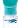 Pet Water Bottle, 19 Oz Leak Proof, Reusable Water Flow Back, Drinking Cup for Travel, Hiking, Walking, Jogging, Service Dog Vest, BPA Grade Plastic, Dogs, Cats, Rabbits (19oz Pink)