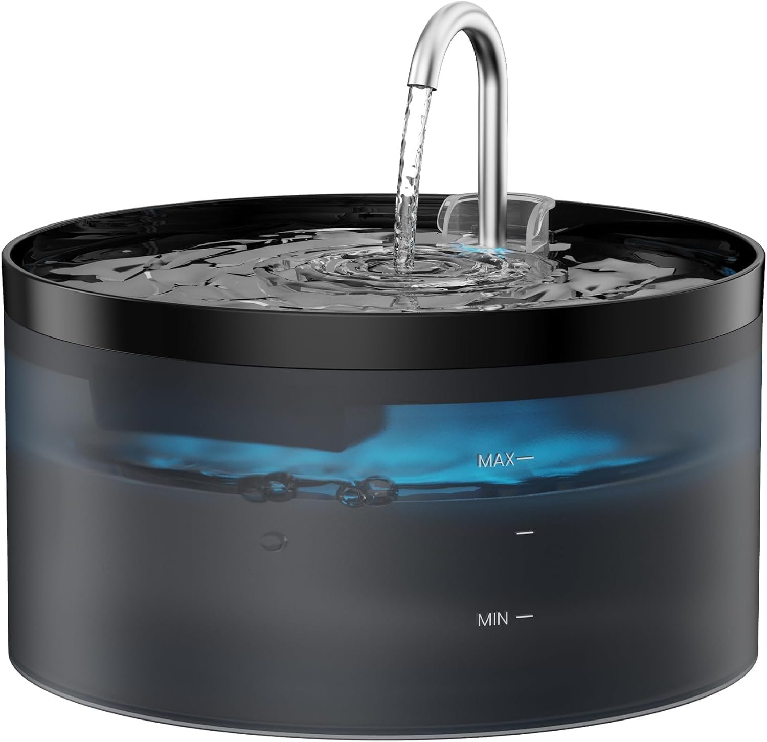 Cat Water Fountain:108oz/3.2L Cat Fountain Super Silent Pet Water Fountain – Water Fountains for Cats Indoor – Faucet Cat Fountain – Quiet Water Pump – Suitable for Cats and Dogs