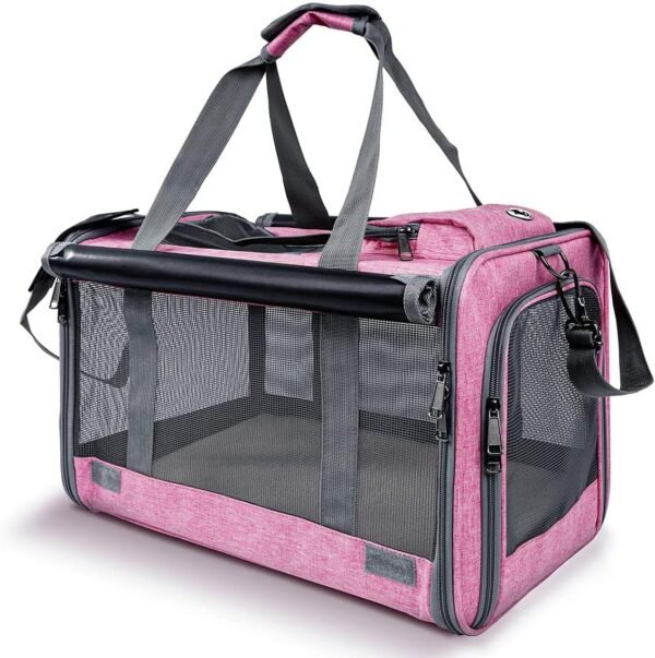 Pet Carrier for Large and Medium Cats, Soft-Sided Pet Carrier for Big Medium Cats and Puppy, Dog Carriers Cat Carriers Pet Privacy Protection Travel Carriers