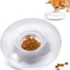 Pet Slow Feeder Bowls, Interactive Wobble Dog Food Dispenser, Treat Dispenser Toy, Pet Food Bowl for Dogs Cats Up to 3 Cups for Small, Medium and Large Dog