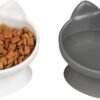 Raised Cat Food Bowl Collection/Stress Free Pet Feeder and Waterer and Slow Feed Bowls