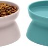 Raised Cat Food Bowl Collection/Stress Free Pet Feeder and Waterer and Slow Feed Bowls