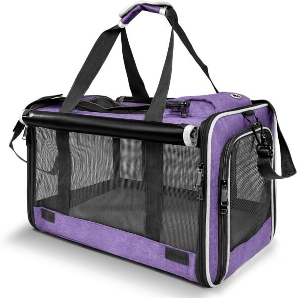 Pet Carrier for Large and Medium Cats, Soft-Sided Pet Carrier for Big Medium Cats and Puppy, Dog Carriers Cat Carriers Pet Privacy Protection Travel Carriers