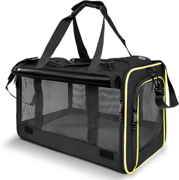Pet Carrier for Large and Medium Cats, Soft-Sided Pet Carrier for Big Medium Cats and Puppy, Dog Carriers Cat Carriers Pet Privacy Protection Travel Carriers