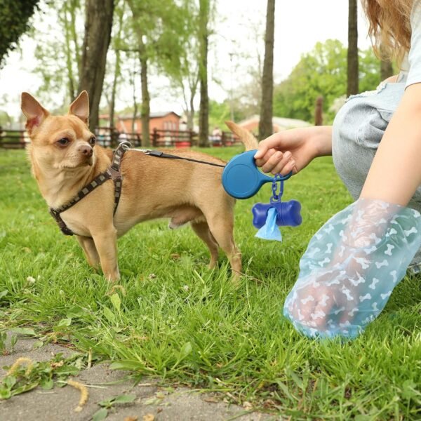 1270 Pcs Pet Supplies Include 1260 Dog Pet Waste Bags and 10 Dispenser, Plastic Leak Proof Dog Bags for Poop Tear Resistant Dog Trash Bags for Puppy Outdoor Walking Travel Supplies, 15 Pcs/Roll