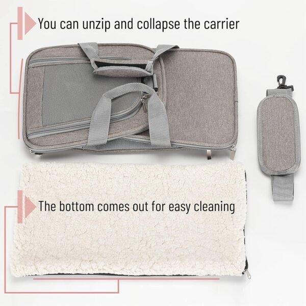 Pet Carrier, Soft Cat Carrier,Pet Travel Carrier, Dog Soft-Sided Carriers