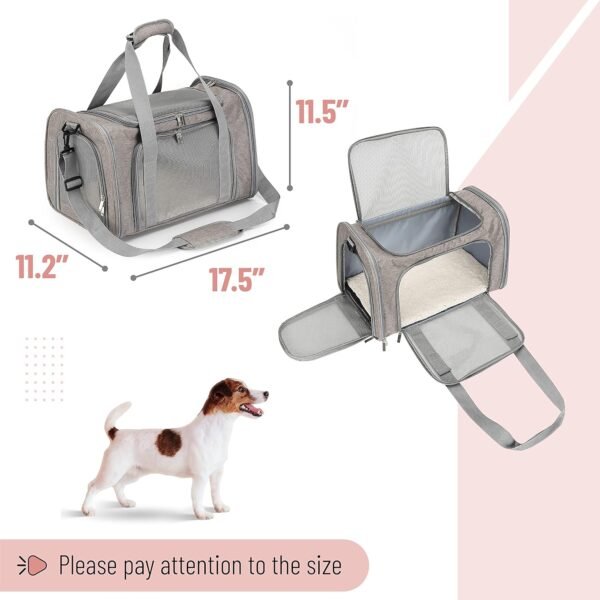 Pet Carrier, Soft Cat Carrier,Pet Travel Carrier, Dog Soft-Sided Carriers