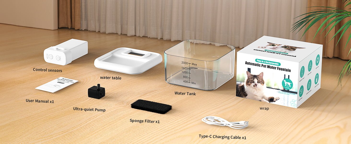 metal cat water fountain