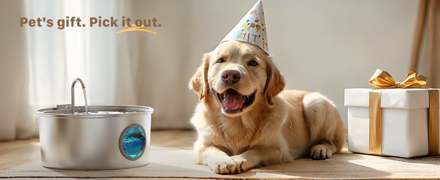 dog water fountain stainless steel, automatic water bowl for dogs, dog fountains, dog water fountain