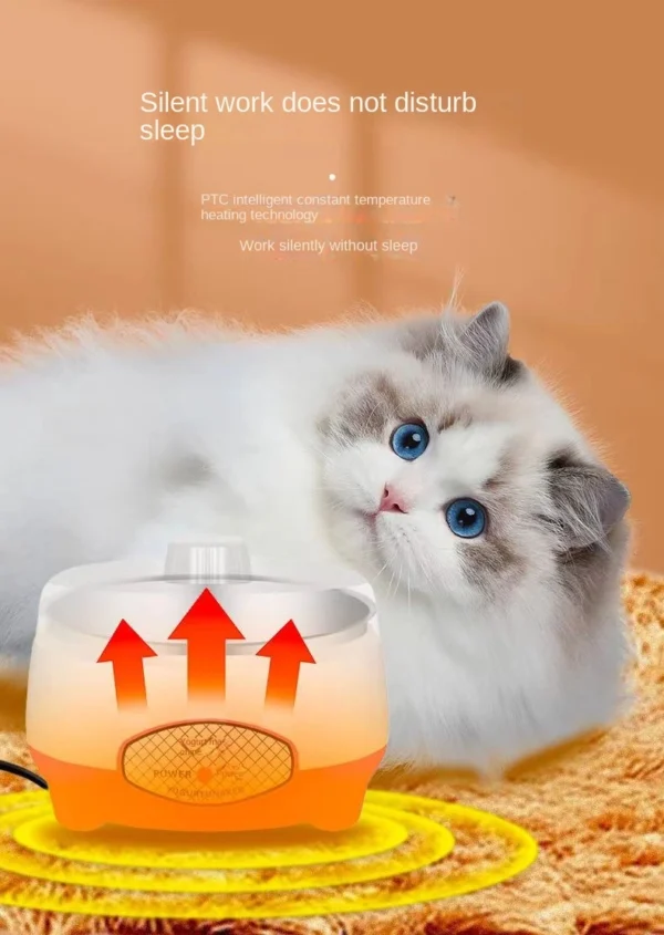 Cat Yogurt Maker: Dry Food and Drinking Water Can Be Heated